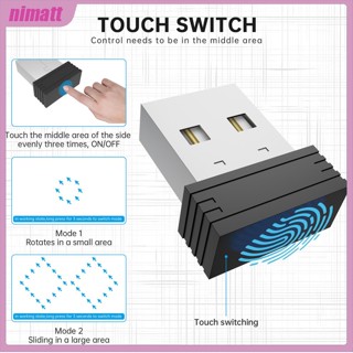 Ni เมาส์อัตโนมัติ ป้องกันการนอนหลับ ขนาดเล็ก พอร์ต Usb สําหรับคอมพิวเตอร์