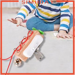 [Simhoa1] บอร์ดลูกบาศก์ แบบพกพา สําหรับเด็กวัยหัดเดิน