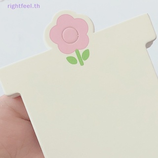 Rightfeel.th ใหม่ กิ๊บติดผม กระดาษแข็ง ลายดอกไม้ สีชมพู แฮนด์เมด DIY สําหรับทําเครื่องประดับ กิ๊บติดผม 50 ชิ้น