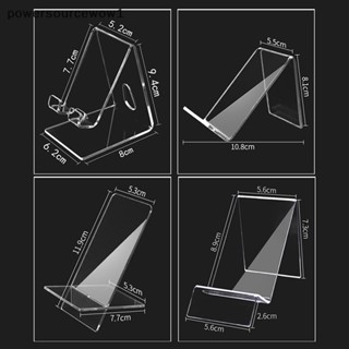 Wow ขาตั้งอะคริลิคใส สําหรับวางโทรศัพท์มือถือ Samsung Huawei Xiaomi iphone TH