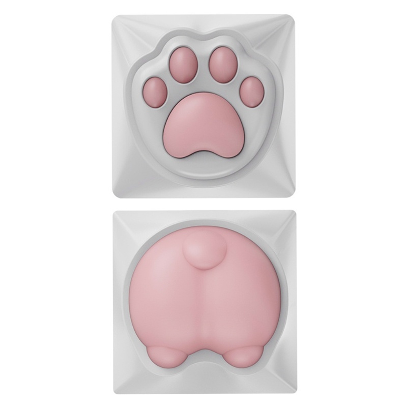 Timi น่ารักและสไตล์ Cat Claw Keycaps Keycaps MX โครงสร้างคีย์ Caps สําหรับคีย์บอร์ดแบบกลไกคีย์บอร์ดอ