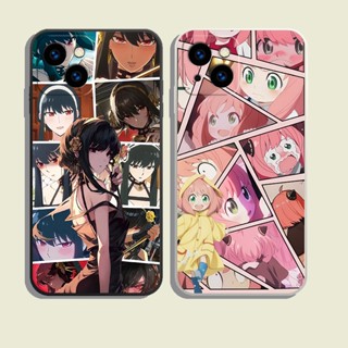 เคสโทรศัพท์ซิลิโคน แบบนิ่ม ลาย SPY×FAMILY สําหรับ iPhone 14 13 12 Mini 11 Pro MAX XR X XS MAX 8 7 6 Plus SE3 SE2