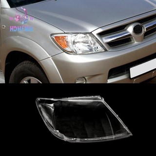 ฝาครอบไฟหน้ารถยนต์ แบบใส อุปกรณ์เสริม สําหรับ Toyota Hilux Vigo 2005-2008