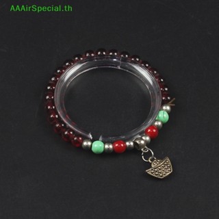 Aaairspecial ชั้นวางเครื่องประดับ สร้อยข้อมือ อะคริลิคใส ทรงกลม 10 ชิ้น