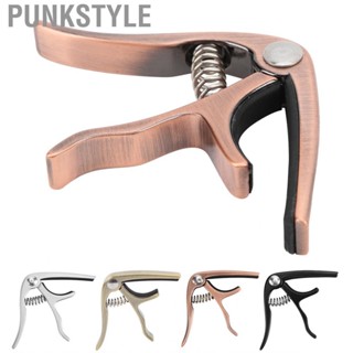 Punkstyle Ukulele Capo  Steel Springs Guitar Capos Firm and Durable Easy Carry for Musical Instrument Lovers Beginners