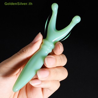 Goldensilver แผ่นกัวซาพลาสติก สําหรับนวดจมูก 1 ชิ้น