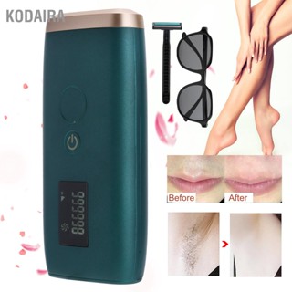 KODAIRA IPL Depilator เครื่องกำจัดขนโดยไม่เจ็บปวด เครื่องโกนหนวดไฟฟ้าผู้หญิงทั้งตัว 110‑240V