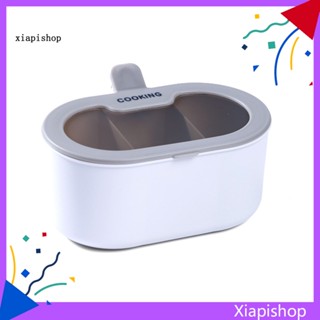 Xps กระปุกพลาสติกใส PP กันน้ํา อเนกประสงค์ 3 ช่อง สําหรับใส่เครื่องเทศ ในห้องครัว