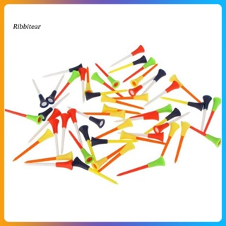 &lt;Ribbitear&gt; ที่ตั้งลูกกอล์ฟ ทนทาน 83 มม. อุปกรณ์เสริม สําหรับฝึกตีกอล์ฟ 50 ชิ้น ต่อชุด