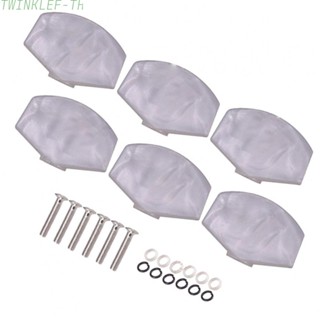 หัวหมุดจูนกีตาร์ไฟฟ้า อะคูสติก ขนาด 3x2x1 ซม. 6 ชิ้น