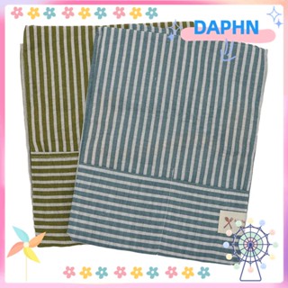 DAPHS ผ้ากันเปื้อน ผ้าฝ้าย และผ้าลินิน กันน้ํา สามารถปรับได้ ทนทาน สีน้ําตาล และสีเขียว สําหรับผู้ชาย และผู้หญิง จํานวน 2 ชิ้น