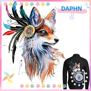 DAPHS สติกเกอร์ถ่ายเทความร้อน สําหรับติดตกแต่งเสื้อผ้า เสื้อยืด ชุดเดรส