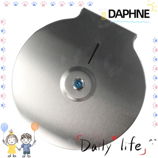 Daphne ที่ใส่กระดาษทิชชู่ สเตนเลส สีเงิน แบบติดผนังห้องน้ํา และห้องครัว