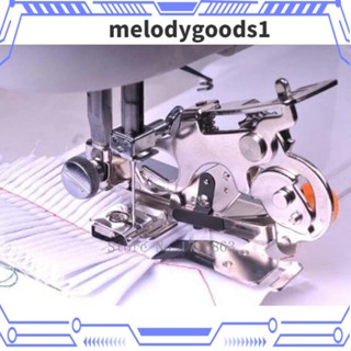 Melodygoods1 ตีนผีจักรเย็บผ้า ขนาดเล็ก|จักรเย็บผ้า|อุปกรณ์จับจีบ แบบพกพา ใช้ซ้ําได้ สําหรับ 55705