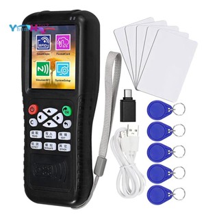 เครื่องอ่านการ์ดอัจฉริยะ RFID หลายความถี่ ตัวถอดรหัสการ์ดเข้ารหัส NFC