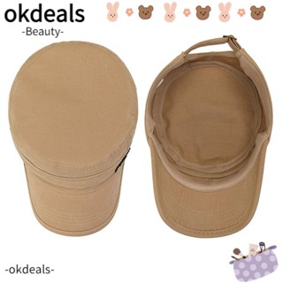 Okdeals หมวกทหาร ผู้ชาย ผู้หญิง ลําลอง หมวกตกปลา หมวกกันแดด