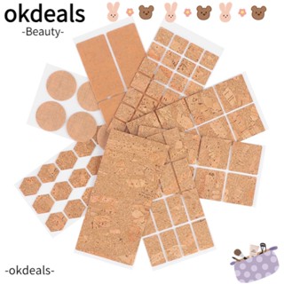 OKDEALS สติกเกอร์ฉลากไม้ มีกาวในตัว สําหรับติดตกแต่งบรรจุภัณฑ์ บิสกิต 1 ชุด