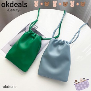 OKDEALS กระเป๋าถือ กระเป๋าสะพายไหล่ สะพายข้าง ความจุขนาดใหญ่ แบบพกพา หรูหรา สําหรับสตรี