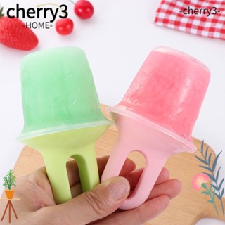 Cherry3 แม่พิมพ์ไอศกรีม แม่พิมพ์ไอติม ซิลิโคน กล่องไอติม ปลดง่าย เครื่องมือครัว แม่พิมพ์เยลลี่ ใช้ซ้ําได้ สําหรับห้องครัว