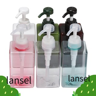 Lansel ใหม่ เครื่องจ่ายสบู่ เจลล้างมือ แชมพู เจลอาบน้ํา พลาสติกใส