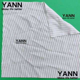 Yann1 ผ้าเช็ดทําความสะอาด โพลีเอสเตอร์ ป้องกันไฟฟ้าสถิตย์ 9 นิ้ว x 9 นิ้ว สีขาว คุณภาพสูง 100 ชิ้น