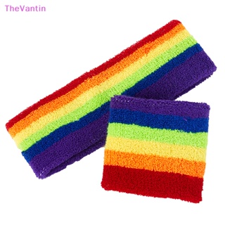 Thevantin สายรัดข้อมือ สีกันฝน สายรัดข้อมือกีฬา สายรัดข้อมือ สายรัดข้อมือ ซัพพอร์ตข้อมือ รั้ง ป้องกัน ยืด แถบคาดศีรษะ แถบกันเหงื่อ ของดี