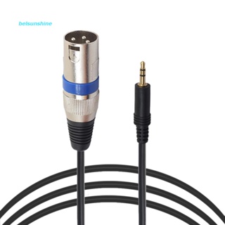 [belsunshine.th] สายเคเบิลไมโครโฟนสเตอริโอ 3 เมตร 9.84 ฟุต เป็น 3 Pin XLR ตัวผู้