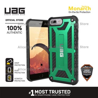 Uag เคสโทรศัพท์มือถือ กันตก สีเขียว สําหรับ iPhone 7 Plus iPhone 8 Plus