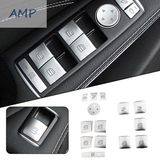 ⚡BABYCITY-TH⚡Elegant Silver Mercedes Benz E C Class GLK Door Armrest Switch Button Cover Trim⚡NEW 7