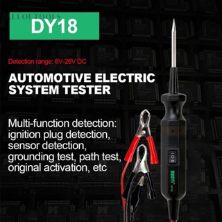 Dy18 ปากกาทดสอบวงจรไฟฟ้า DC 6-24V สําหรับรถยนต์ [alloetools.th]