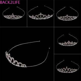 Back2life มงกุฎคริสตัล พลอยเทียม ที่คาดผม ปาร์ตี้ แฟชั่น ความรัก หัวใจ เครื่องประดับผม มงกุฎ เครื่องประดับผม มงกุฎ หัวหน้า ชิ้น เจ้าสาว เครื่องประดับจัดงานแต่งงาน