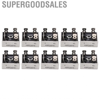 Supergoodsales Single Phase Bridge Rectifier  Aluminum Alloy 1000V Diode Excellent for Industrial Automatic Control