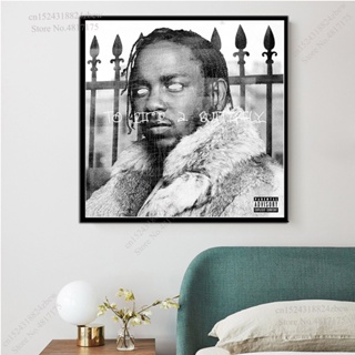 Kendrick Lamar อัลบั้มภาพโปสเตอร์ ผ้าแคนวาส สําหรับตกแต่งบ้าน zfx 0711