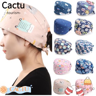 Cactu หมวกขัดผ่าตัด 25 แบบ ปรับได้ พร้อมสายรัดเหงื่อ สําหรับผู้ชาย ผู้หญิง