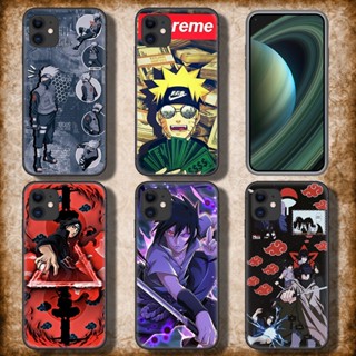 เคสโทรศัพท์ TPU แบบนิ่ม ลาย SXB6 อนิเมะนารูโตะ Itachi สําหรับ iPhone SE 2020 12 Mini 13 Pro Max