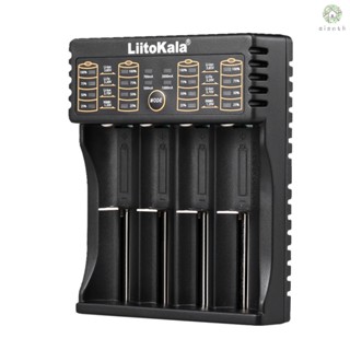 [DZ]LiitoKala Lii-402 ที่ชาร์จแบตเตอรี่อัจฉริยะ 1.2V 3.7V 3.2V 3.85V AA/AAA สําหรับแบตเตอรี่ 18490 18350 17670 17500 16340 14500 10440