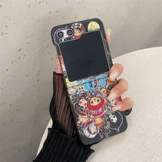 เคสโทรศัพท์มือถือ PC แข็ง กันกระแทก ลายการ์ตูน สําหรับ Samsung galaxy z Flip 5 galaxy z flip4 flip3 flip2 flip1