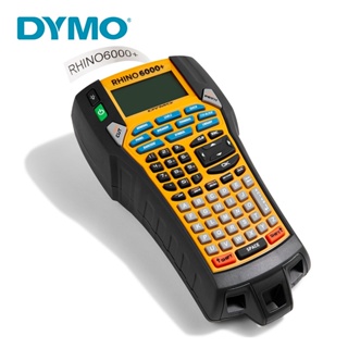 Dymo เครื่องพิมพ์ฉลาก Delta Rhino 6000+Label ขนาดเล็ก แบบพกพา สําหรับคอมพิวเตอร์