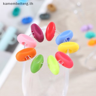 Kam ที่มาร์กเกอร์ซิลิโคน สําหรับระบุแก้วไวน์แดง 24 ชิ้น TH