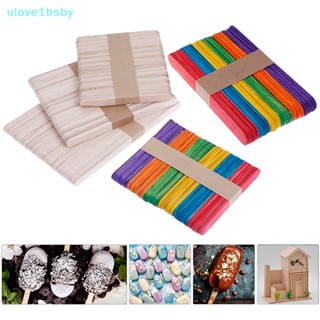 Ulove1bsby แท่งไอศกรีม DIY 50 ชิ้น