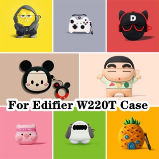 【Case Home】เคสหูฟัง แบบนิ่ม ลายการ์ตูน สําหรับ Edifier W220T W220T