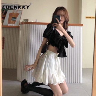 EOENKKY  กระโปรง กระโปรงยีนส์ กระโปรงกางเกง 2023 NEW Style Beautiful Comfortable ทันสมัย Korean Style A23M082 36Z230909