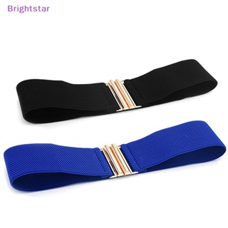 Brightstar เข็มขัดรัดเอว แบบยืดหยุ่น กว้าง เครื่องประดับ สําหรับผู้หญิง ใหม่