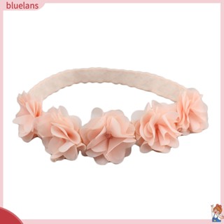 Blu ที่คาดผม ผ้ายืดหยุ่น ลายดอกไม้น่ารัก สําหรับเด็กทารกผู้หญิง