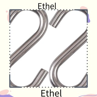 Ethel1 ตะขอแขวนเปลญวน เหล็กชุบสังกะสี 2.75 นิ้ว 70 มม. 2.75 นิ้ว รับน้ําหนักได้มาก 300 (กก.) ทนทาน สําหรับตั้งเต็นท์ 2 ชิ้น