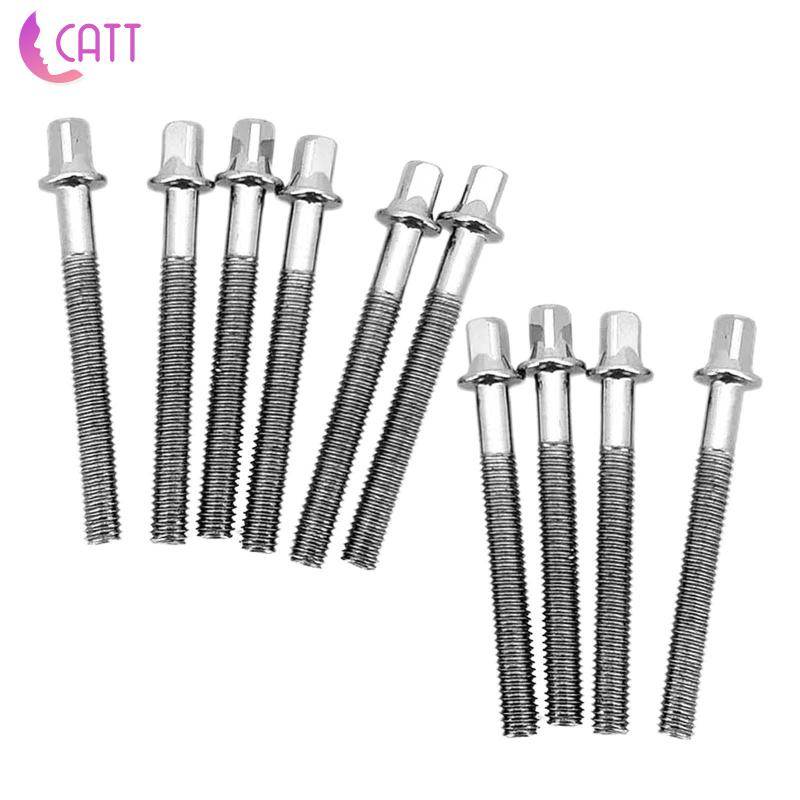 [ดาดาดาดา1] 10x กลองสกรูแน่นเครื่องดนตรีอุปกรณ์เสริมชุดกลองสากล