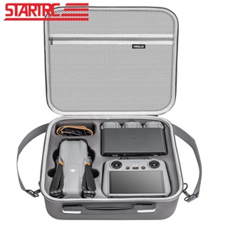 Startrc กระเป๋าสะพายไหล่ หนัง PU แบบพกพา อุปกรณ์เสริม สําหรับโดรน DJI Air 3 RC2 RC-N2