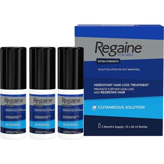 Rogaine Mens Extra Strength Solution 3-mo Hair Regrowth Treatment Revitalizes