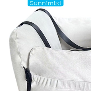 [Sunnimix1] เบาะที่นั่งสุนัข แมว ขนาดเล็ก แบบพกพา พร้อมที่จับ อุปกรณ์เสริม สําหรับสัตว์เลี้ยง สุนัข แมว