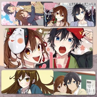 Hori san to Miyamura kun Anime game peripheral Miyamura Izumi mouse pad Keyboard pad Hori Kyōko computer table mat horimiya custom ฮอร์ริซังถึงมิยามูระคุงอะนิเมะเกมต่อพ่วงมิยามูระอิซูมิแผ่นรองคีย์บอร์ดฮอร์ริคีโกโต๊ะคอมพิวเตอร์ชนิดแผ่นฮอร์ริมิยะ ที่กำหนดเอ